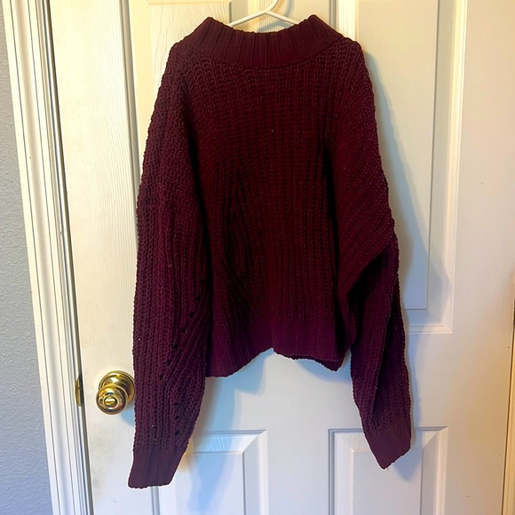 Red wine sweater, Size S - Picture 1 of 1